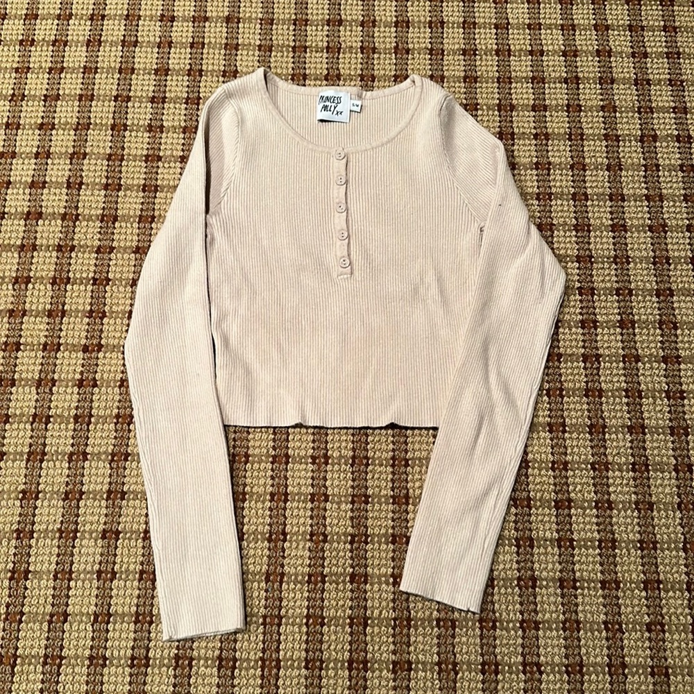 Princess Polly Cropped Long Sleeve